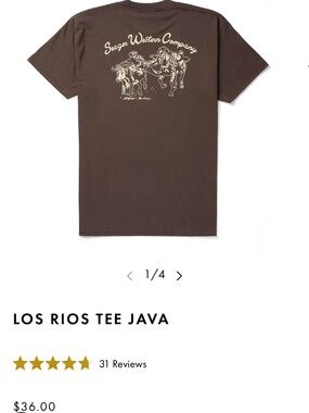 Seager western co t shirt